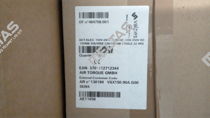 VSX150.90A.G00 Valpes