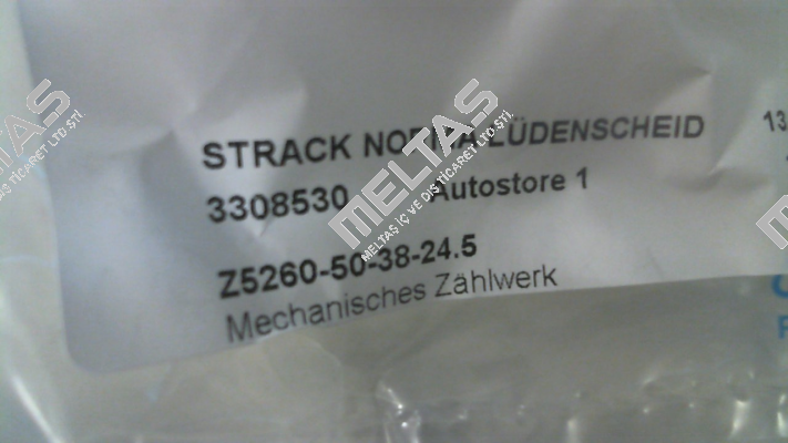 12606 / Z5260-50-38-24.5 Strack