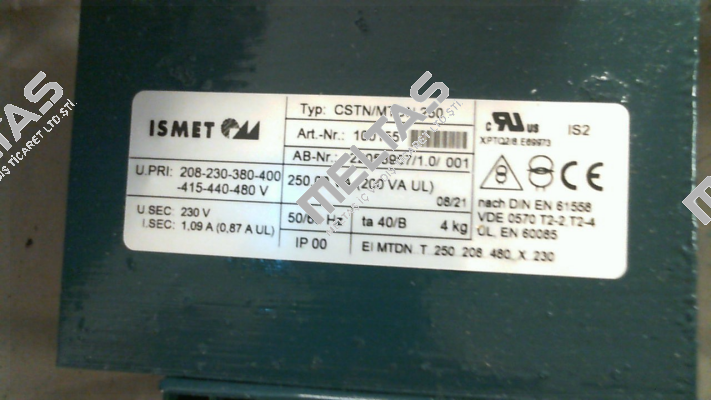 MTDN 250 / 100155 Ismet