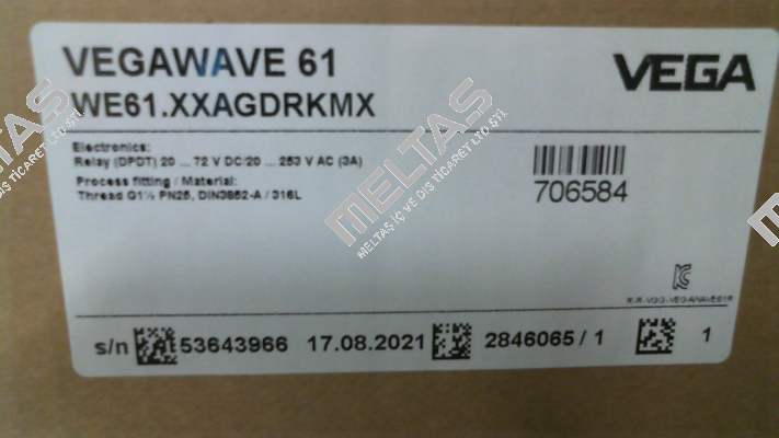 WE61.XXAGDRKMX / VEGAWAVE 61 Vega
