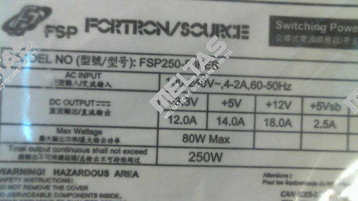 9PA250FK08 / FSP250-50FEB Fsp