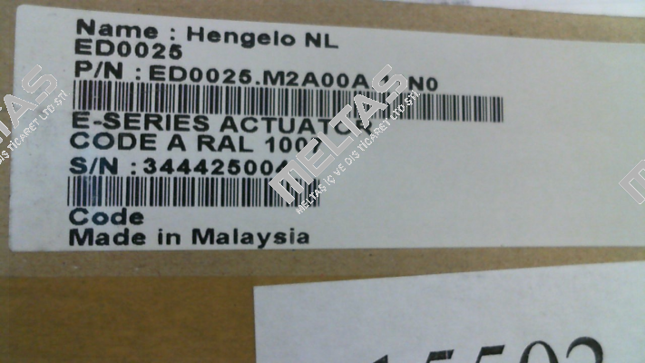 ED0025.M2A00A.11N0 Elomatic