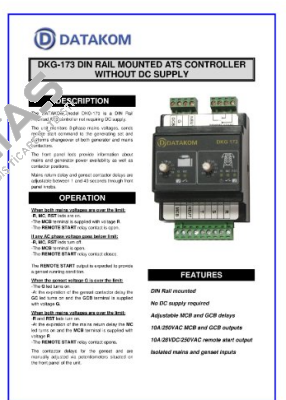 DKG-173  DATAKOM