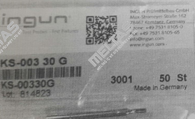 KS-003 30 G / KS-00330G Ingun