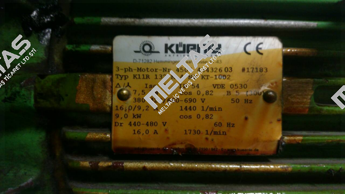 K11R  132 M 4 NV KT-1002 oem  Küenle