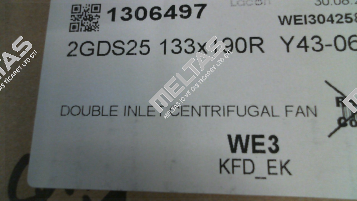 P/N:1306497; Type:2GDS25 133x190R Y43-06 Ecofit
