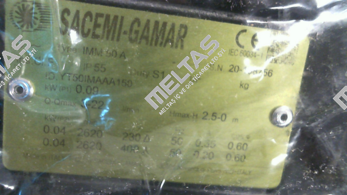 IMM 50A - 150 (YT50IMAAA1505-1) Sacemi