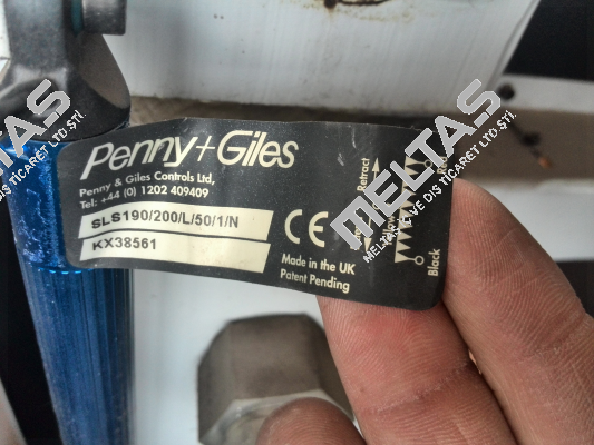 SLS190/0200/L/50/01/N  Penny & Giles