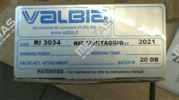 RI3034 Valbia