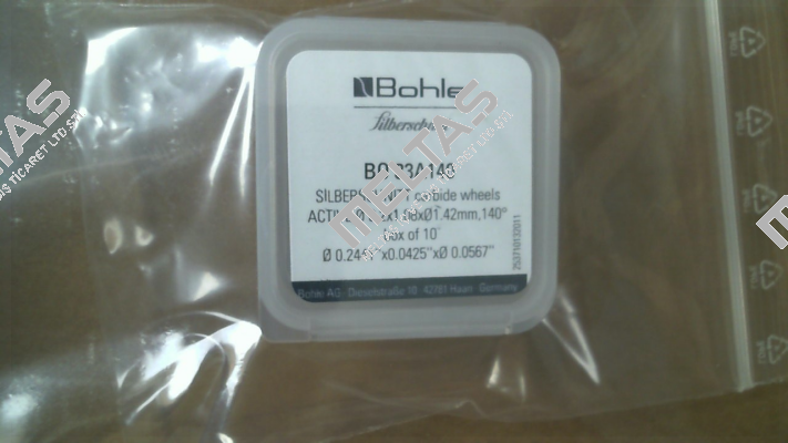 BO 33A140 (pack x10) Bohle