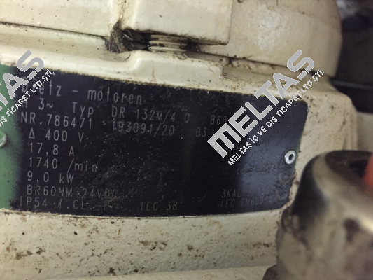DR 132M/4 0 B60  Dietz-Motoren