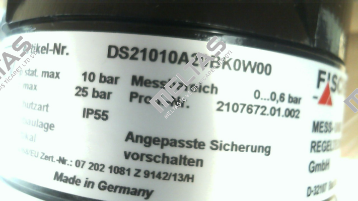 DS21010A20BK0W00 Fischer