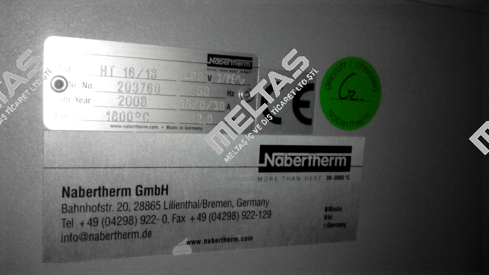6-12-200-225-50  Nabertherm