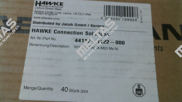 501/453/RAC/A/M20/NP Hawke