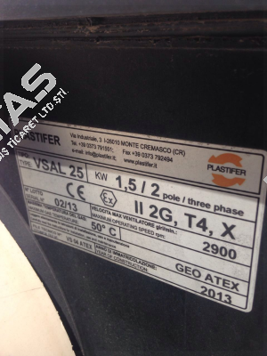 VSAL25 Plastifer
