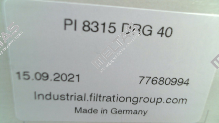 P/N: 77680994 Type: PI 8315 DRG 40 MAHLE