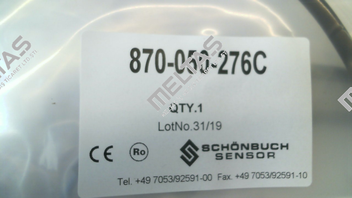 870-050-276C (N/C) Schönbuch