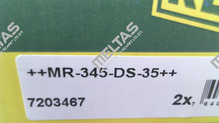 p/n: 7203467, Type: ++MR-345-DS-35++ Refco