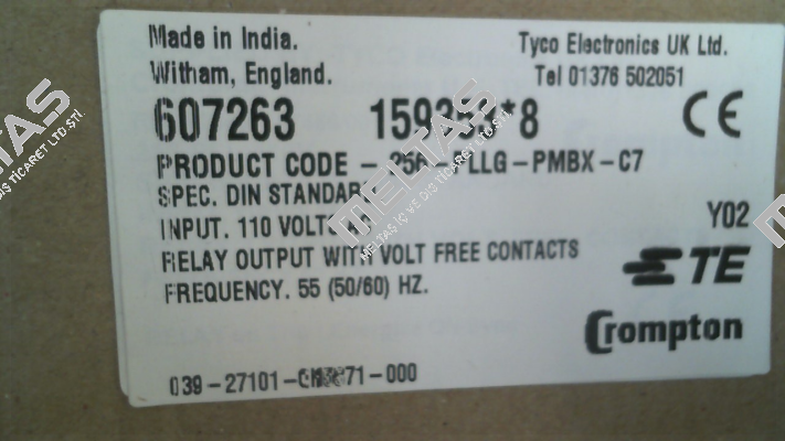 256-PLLG CROMPTON INSTRUMENTS (TE Connectivity)