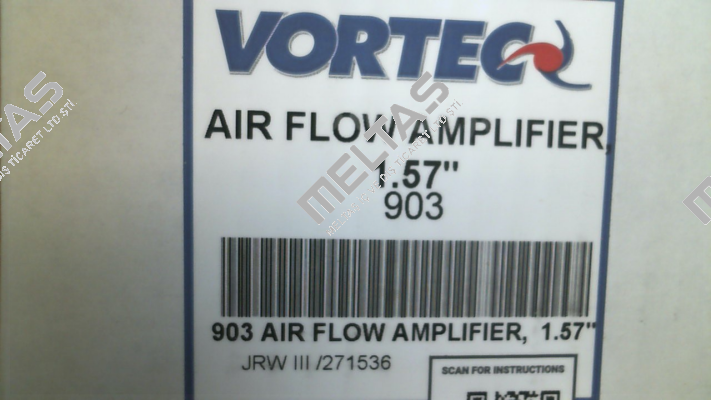 P/N: 903 BSP, Type: 903 NPT Vortec