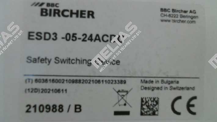 210988 / ESD3-05-24ACDC Bircher