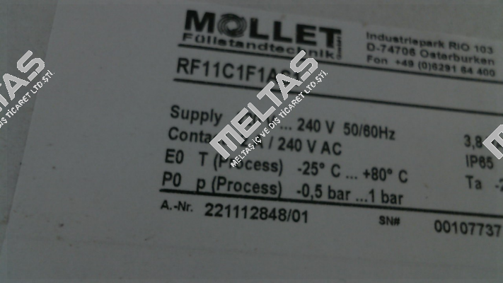RF11C1F1AS1 Mollet
