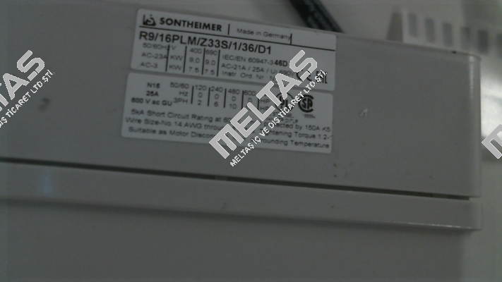 R9/16PLM/Z33S/1/36/D1 Sontheimer