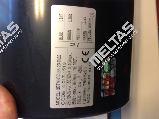 GMV 3BTM.CO.25.20.0/22 "SETEM003.02" *40171513* Elco