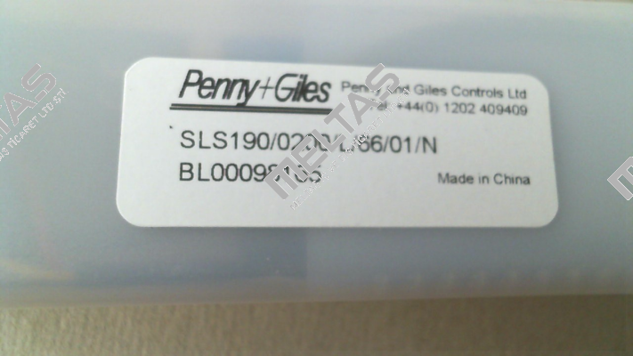SLS190/0200/L/66/10/N Penny & Giles