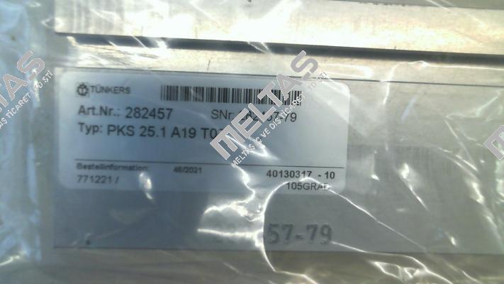 PK S25.1 A19 T03 105°C Tünkers