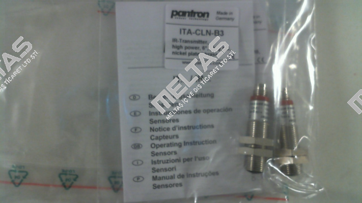 p/n: 9SIT003, Type: ITA-CLN-B3 Pantron