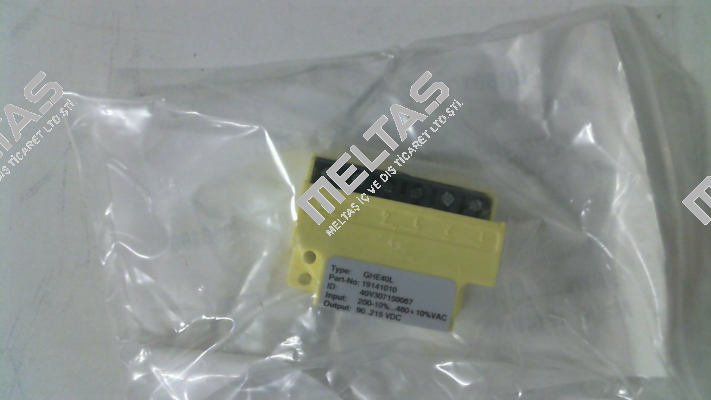 GHE40L / Part No: 19141010 Nord