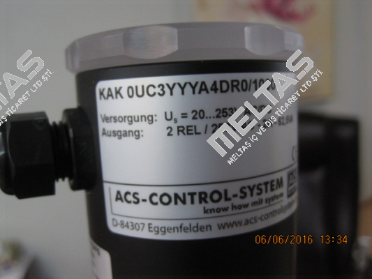 KAK 0 U C 3 YYY A4 D R 0/1.000mm Acs Control-System