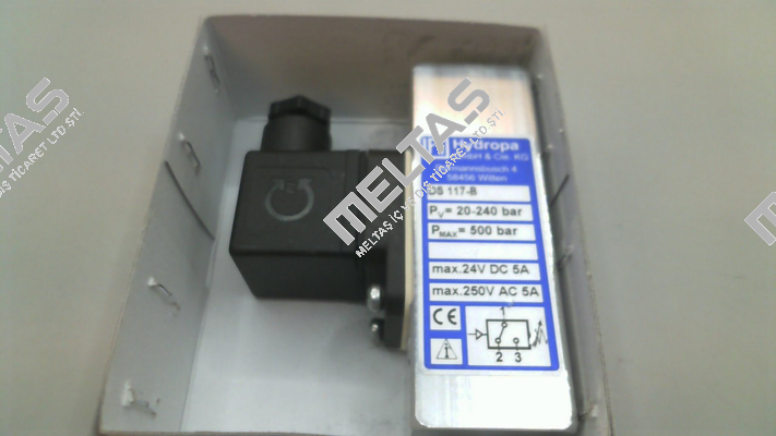 P/N: 117240B Type: DS-117-240/B Hydropa Hydrostar
