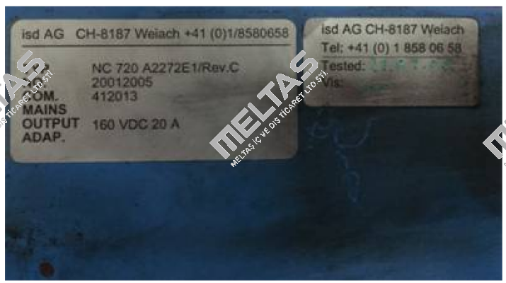 NC 720A22721/Rev.C obsolete   Contraves