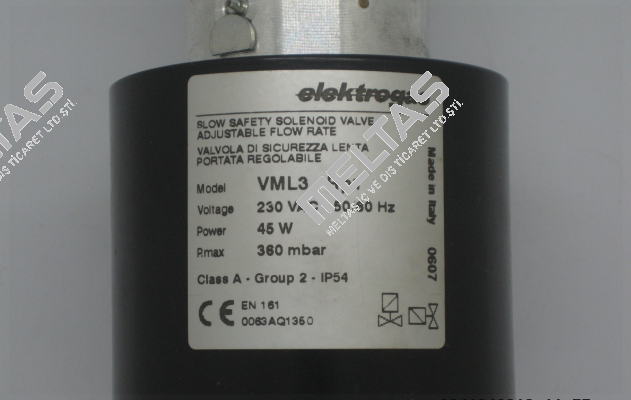 VML3 RP 1“ (stock) Elektrogas