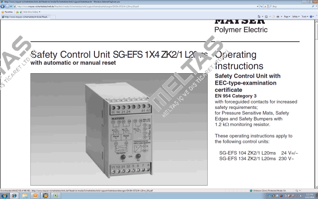 1000841 - 24V  Mayser