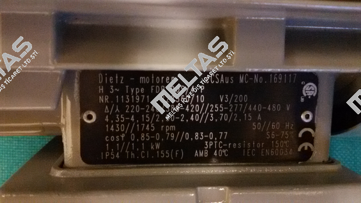 FDR 90 S/4P  Dietz-Motoren