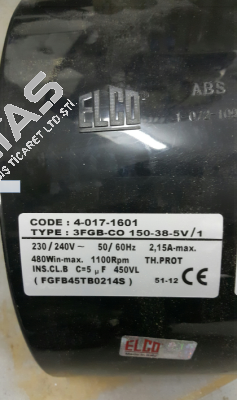 GMV 3FGB.CO.150.38.5V/1 FGFB45TB0214S Elco