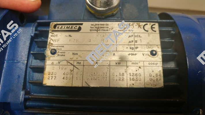 HF 63B 4 B5 obsolete, replacement R000065090  Seimec (Rossi)