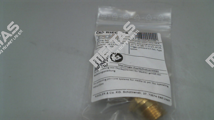 P/N: 104262, Type: 226.03-0,5 Riegler