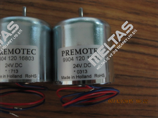 9904 120 16803 24 VDC Premotec