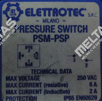 PSM50BR18T10.5 Elettrotec