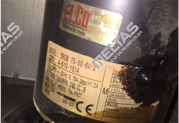 3RGB75.50.6V/2 *40101514* Elco