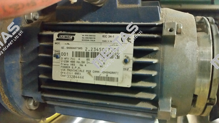 HBV 71C 4 230.400-50 B5 Seimec (Rossi)