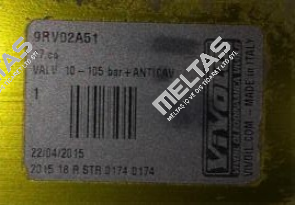 9RV02A51 Vivoil Oleodinamica Vivolo