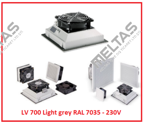 LV 700 Light grey RAL 7035 - 230V AC suction Rübsamen & Herr