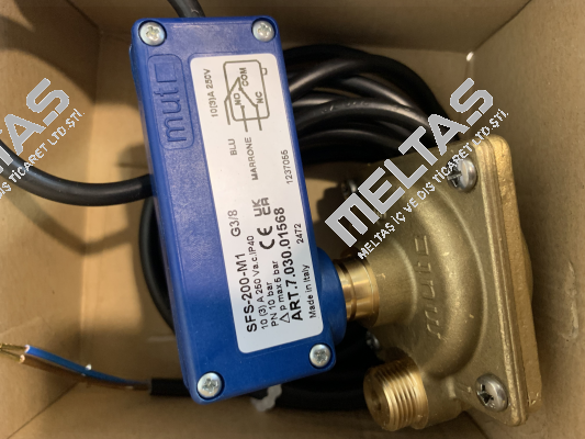 7.030.01568 / SFS 200 M1 IP40 G3/8 Mut Meccanica Tovo SpA