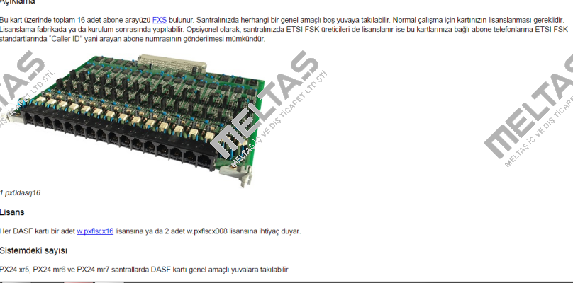 WPX0DASF016  Telesis