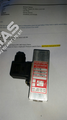 DS-117-240/B  Hydropa Hydrostar